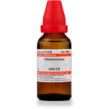Dr Willmar Schwabe India Cholesterinum Dilution 1000CH - 30ml