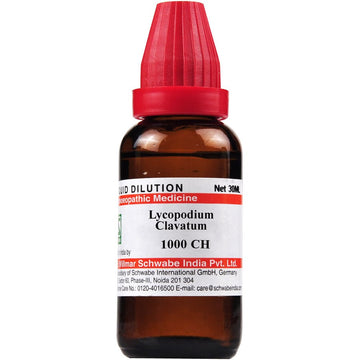 Dr Willmar Schwabe India Lycopodium Clavatum Dilution 1000CH - 30ml