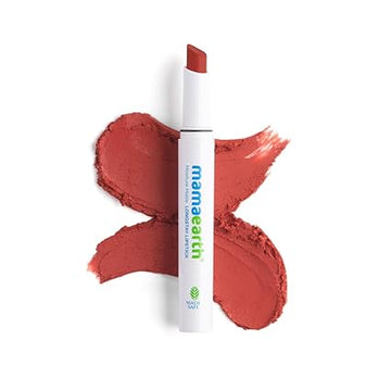 Mamaearth Moisture Matte Longstay Lipstick with Avocado Oil & Vitamin E for 12 Hour Long Stay - 2 g