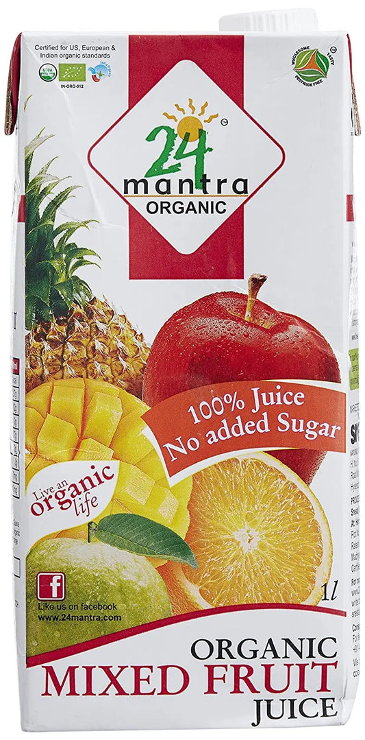 24 Organic Mantra Mixed Fruit Juice 24 Mantra