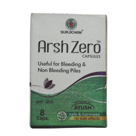 Arshzero Capsules - 8 Capsules Surjichem