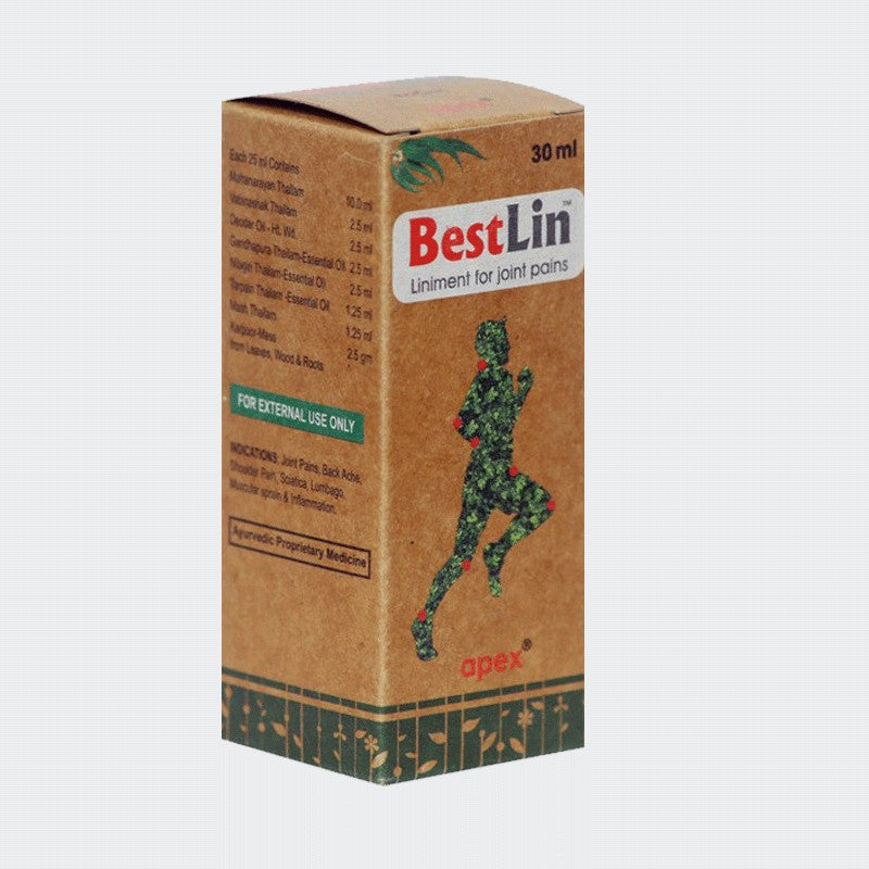 Bestlin Liniment Oil 50ml Apex Ayurveda
