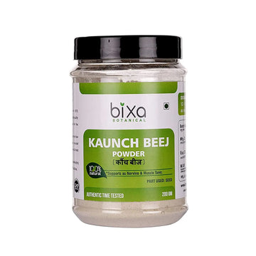 Bixa Botanical Kaunch Beej Powder 200gm Bixa Botanical