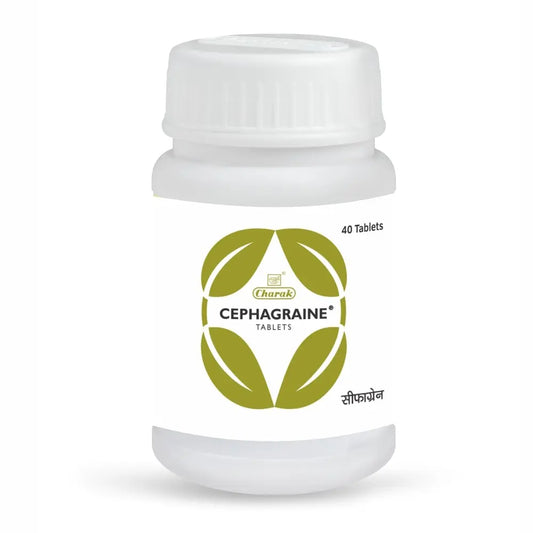Charak Cephagraine Tablets 40Tablets Charak