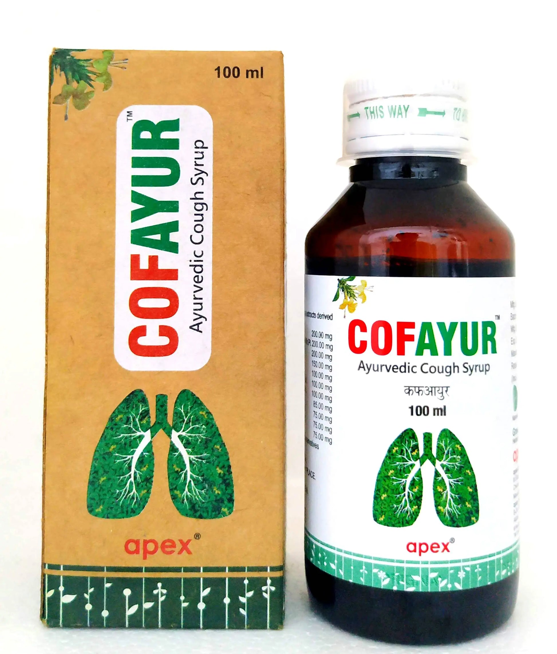 Cofayur Syrup 100ml Apex Ayurveda