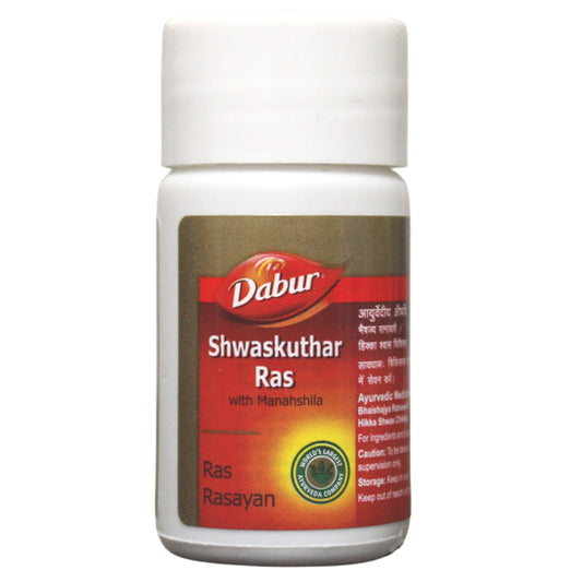 Dabur Shwas Kuthar Ras - 40 Tablets Dabur