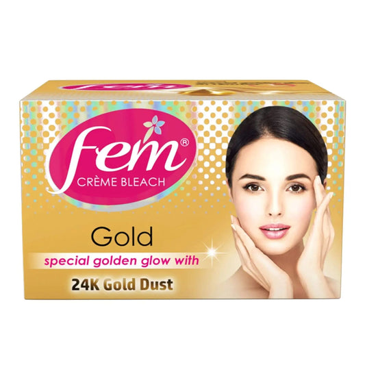 Fem creme bleach - Gold - 24gm Dabur