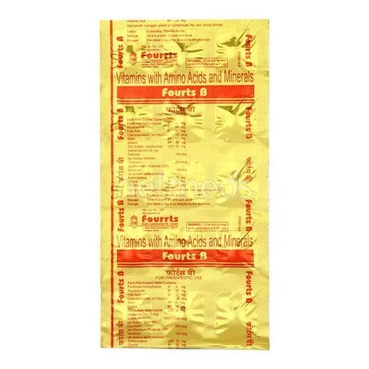 Fourts B Tablet - 15 Tablets Fourrts