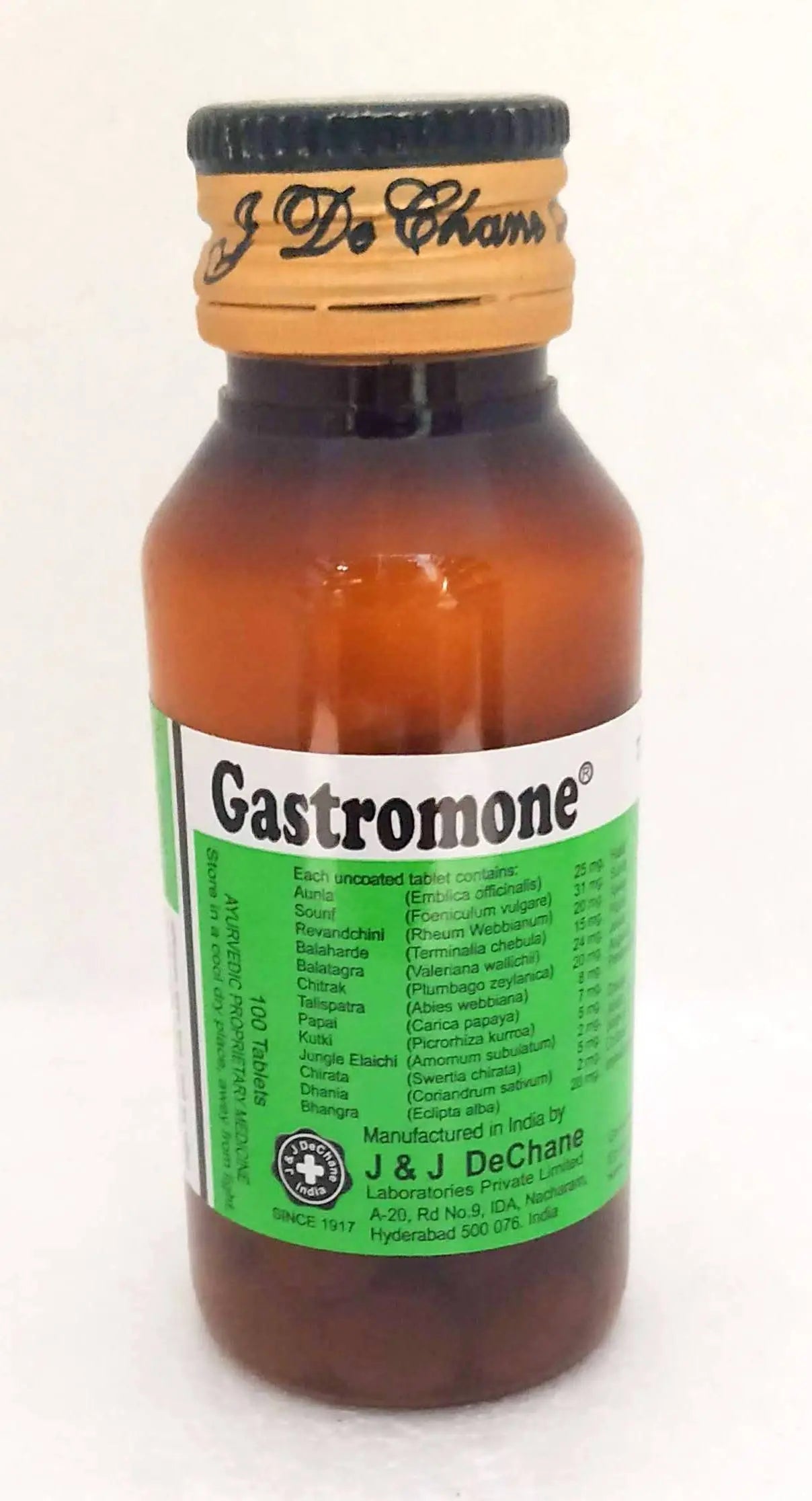 Gastromone Tablets 100Tablets JJ Dechane