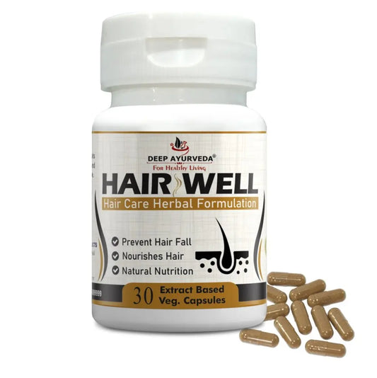 Hairwell Capsules - 30 Capsules Deep Ayurveda
