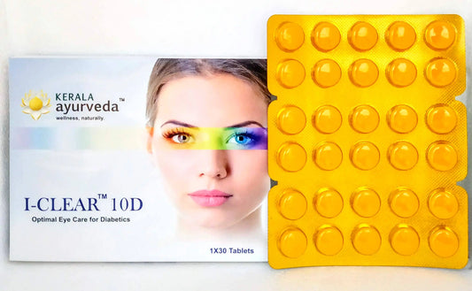 I-Clear 10D - 30Tablets Kerala Ayurveda
