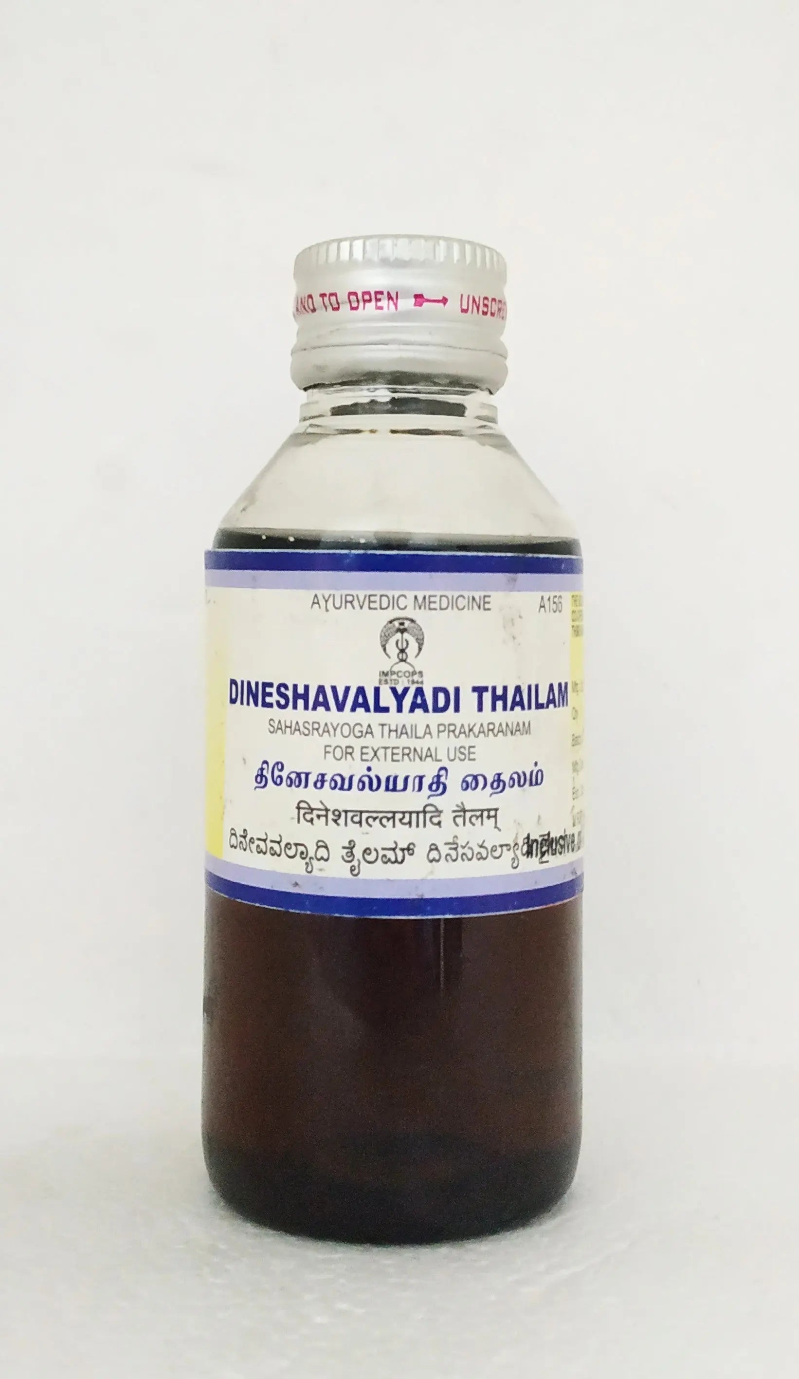 Impcops Dineshvalyadi Thailam 100ml Impcops