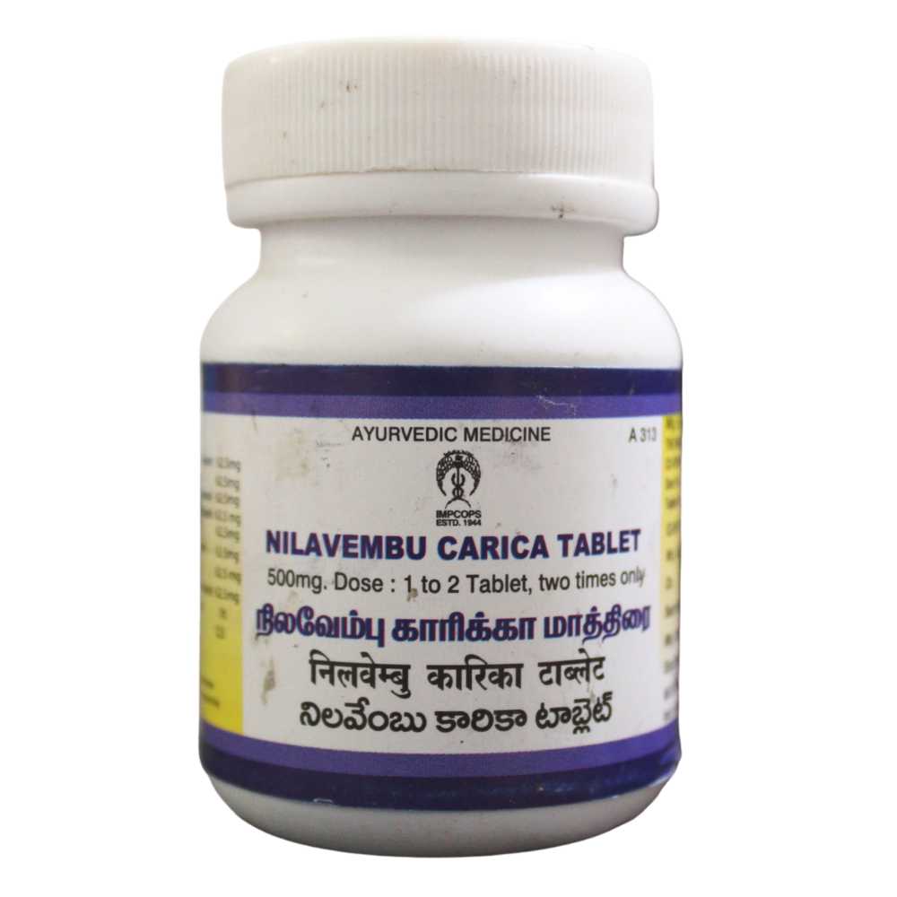 Impcops Nilavembu Carica Tablets - 50Tablets Impcops