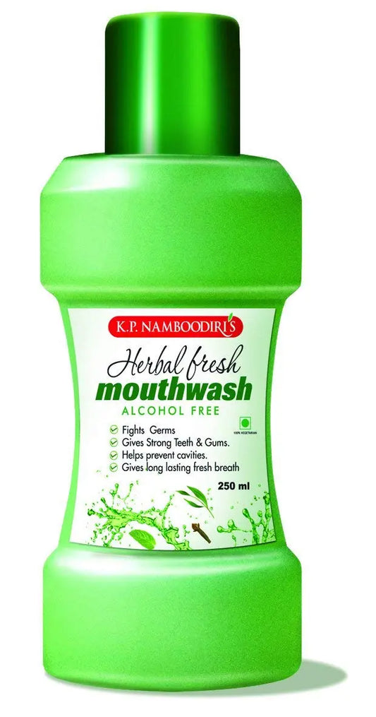 KP Namboodiri Herbal Mouthwash 250ml KP Namboodiri