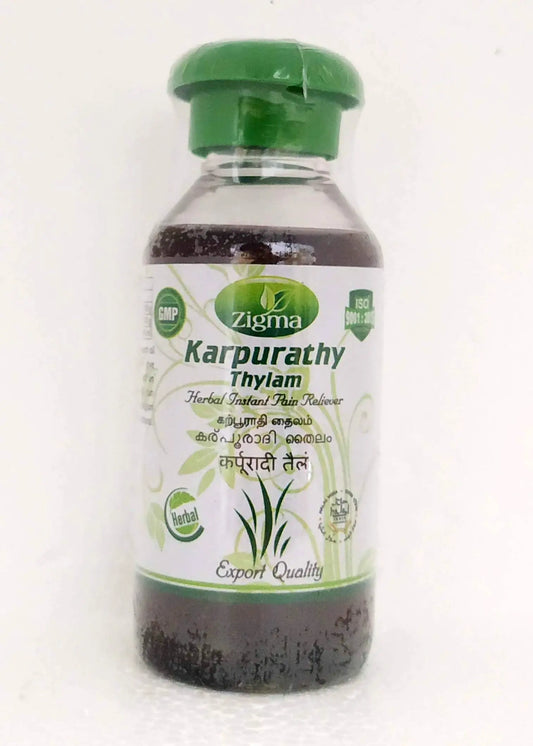 Karpoorathi thailam 100ml Zigma