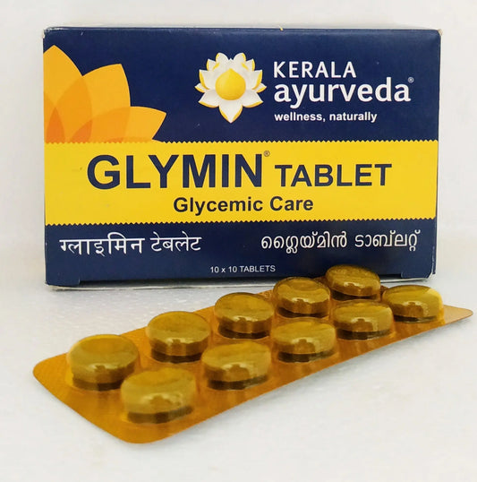 Kerala Ayurveda Glymin 10Tablets Kerala Ayurveda