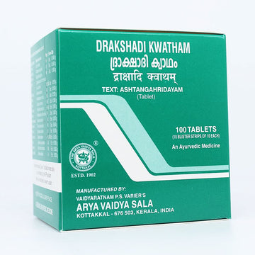 Kottakkal Drakshadi Kwatham Tablets - 100Tablets