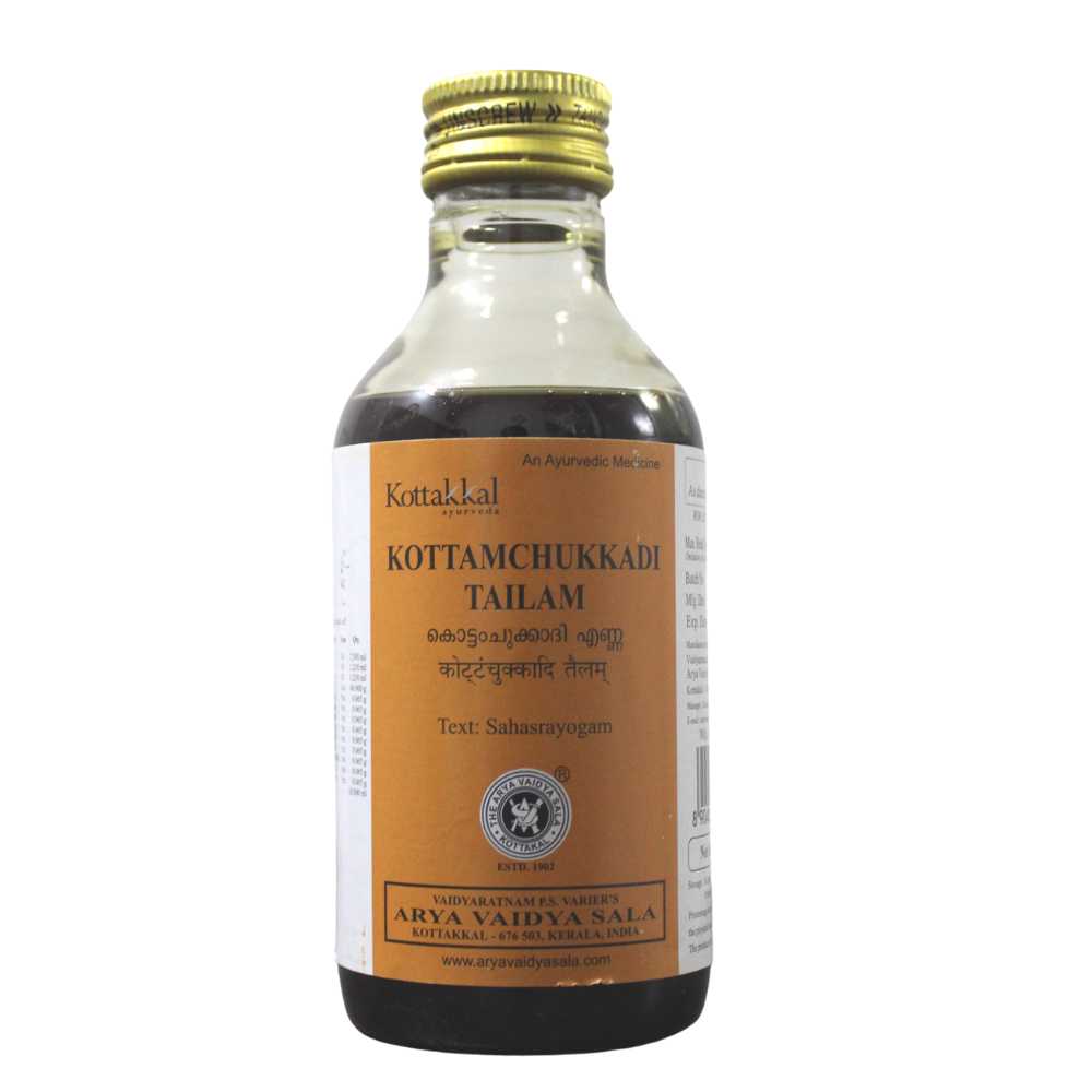 Kottakkal Kottamchukkadi Thailam 200ml Kottakkal