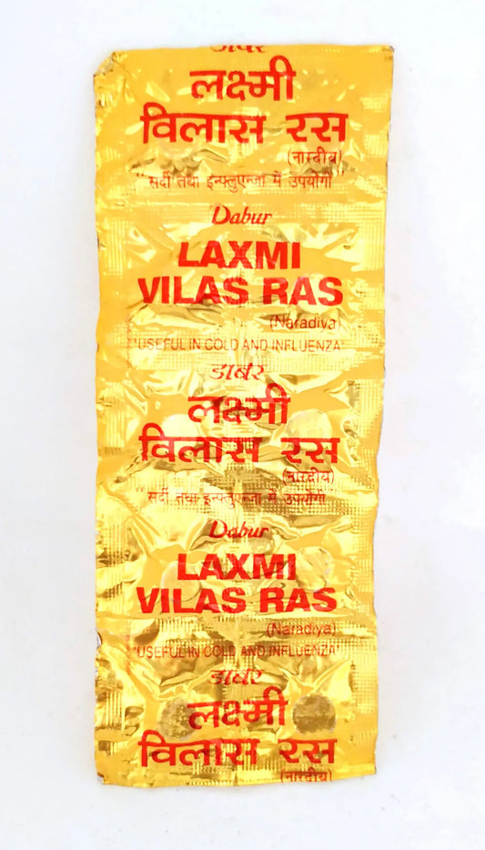 Laxmi Vilas Ras 10Tablets Dabur