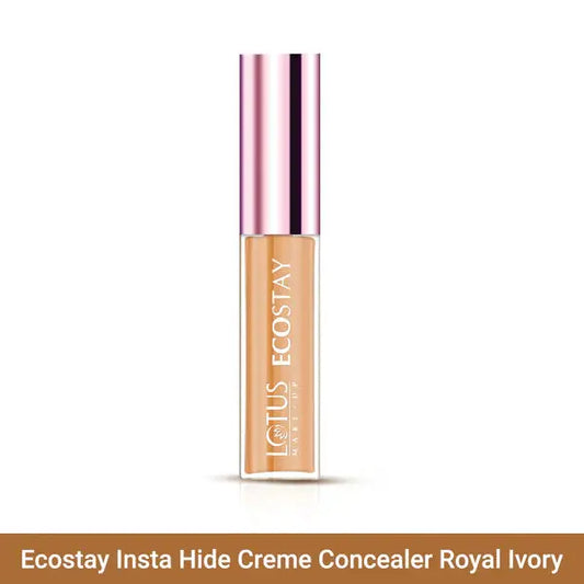 Lotus Herbals ECOSTAY Insta Hide Creme Concealer Royal Ivory 7g Lotus