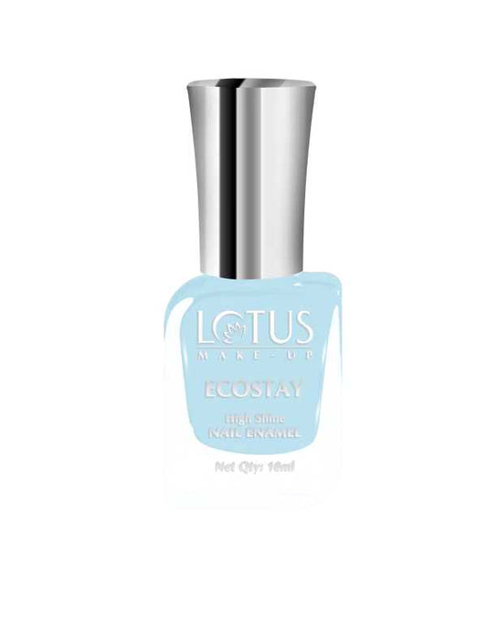Lotus Herbals Ecostay Nail Enamel Powder Blue 10ml E67 Lotus