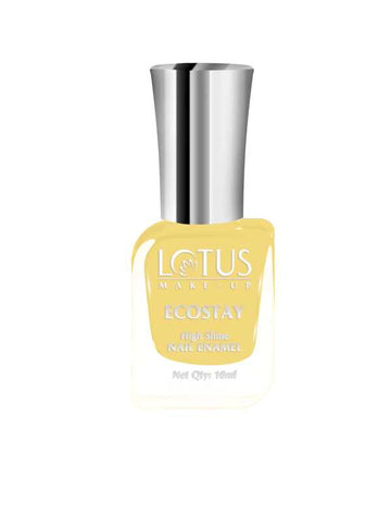 Lotus Herbals Ecostay Nail Enamel Squeezy Lemon 10ml E66 Lotus
