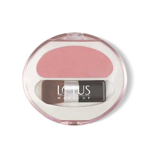 Lotus Herbals Ecostay long-lasting silky smooth blush - Coral Glaze 3.8g Lotus