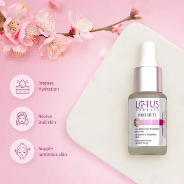 Lotus Herbals PROBRITE Illuminating Radiance Face Oil 15ml Lotus