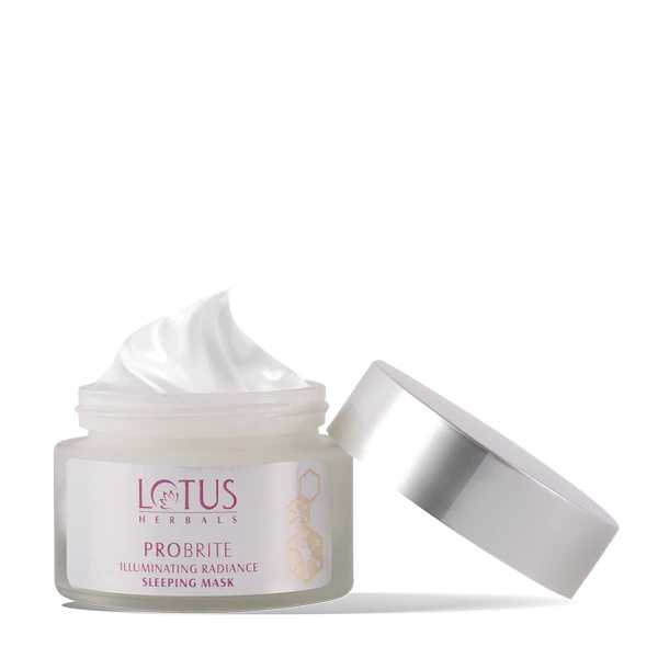 Lotus Herbals Probrite Illuminating Radiance Sleeping Mask 50g Lotus
