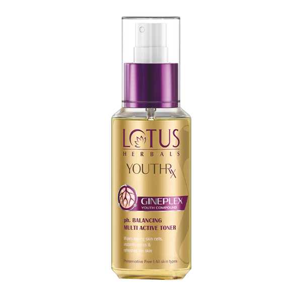 Lotus Herbals YouthRx pH Balancing Multi Active Toner - 100 ml Lotus