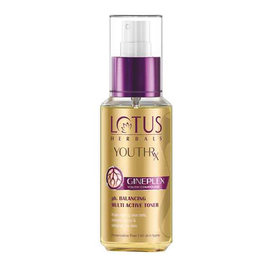 Lotus Herbals YouthRx pH Balancing Multi Active Toner - 100 ml Lotus