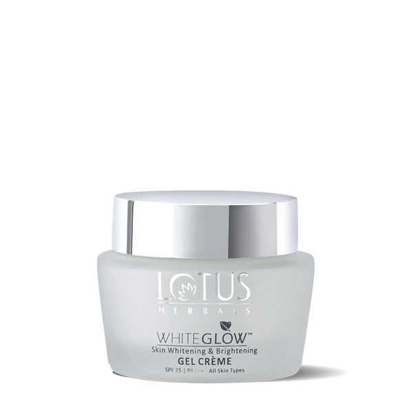 Lotus Herbals whiteglow Skin brightening Gel Cream SPF 25 PA+++ 40g Lotus