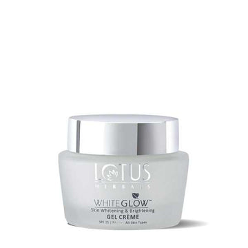 Lotus Herbals whiteglow Skin brightening Gel Cream SPF 25 PA+++ 40g Lotus