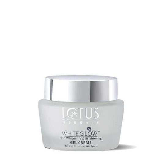 Lotus Herbals whiteglow Skin brightening Gel Cream SPF 25 PA+++ 40g Lotus