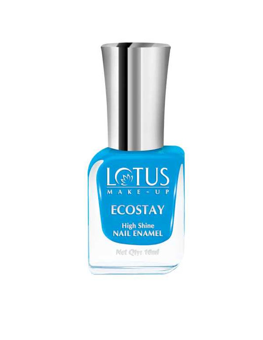 Lotus herbals ecostay Nail Enamel Twisted Blue 10ml E38 Lotus