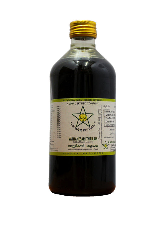 MGS Vathakesari Thailam 500ml MGS