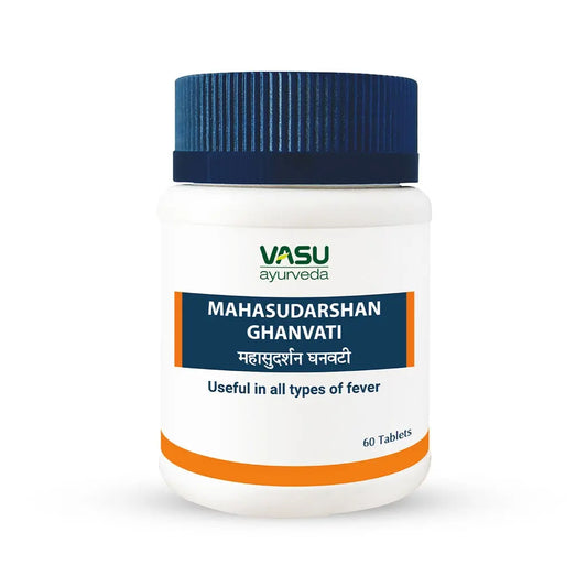 Mahasudarshan Ghan Vati 60Tablets Vasu herbals