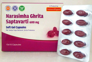 Narasimha Ghrita Saptavriti Capsules - 10Capsules Sahasrayogam
