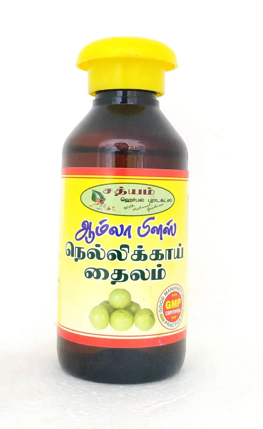 Nellikai thailam 100ml Sathyam Herbals