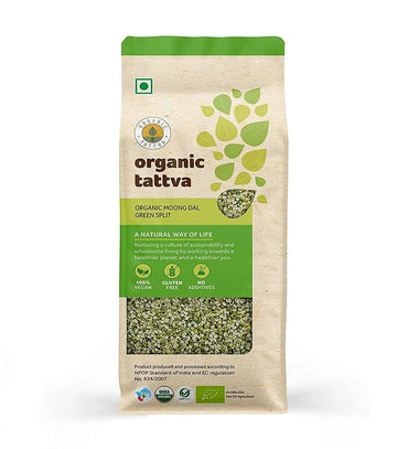 Organic Tattva Moong Dal Green Split Organic Tattva