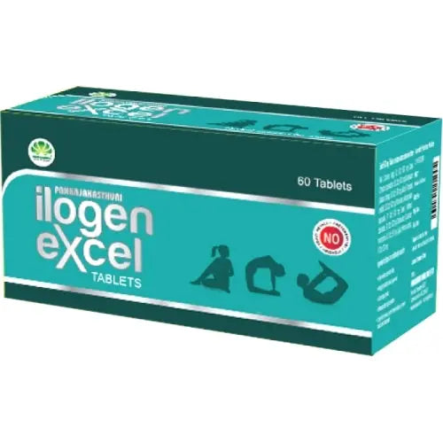 Pankajakasthuri Ilogen Excel 60Tablets Pankajakasthuri