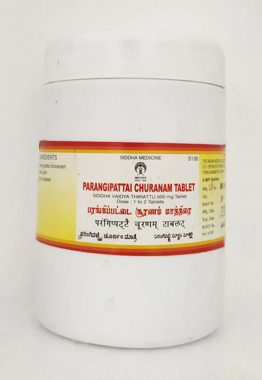 Parangipattai churnam tablet - 500Tablets Impcops