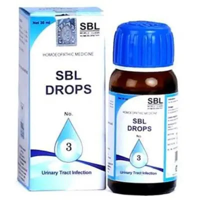 SBL Drops No 3 Urinary Track Infection SBL