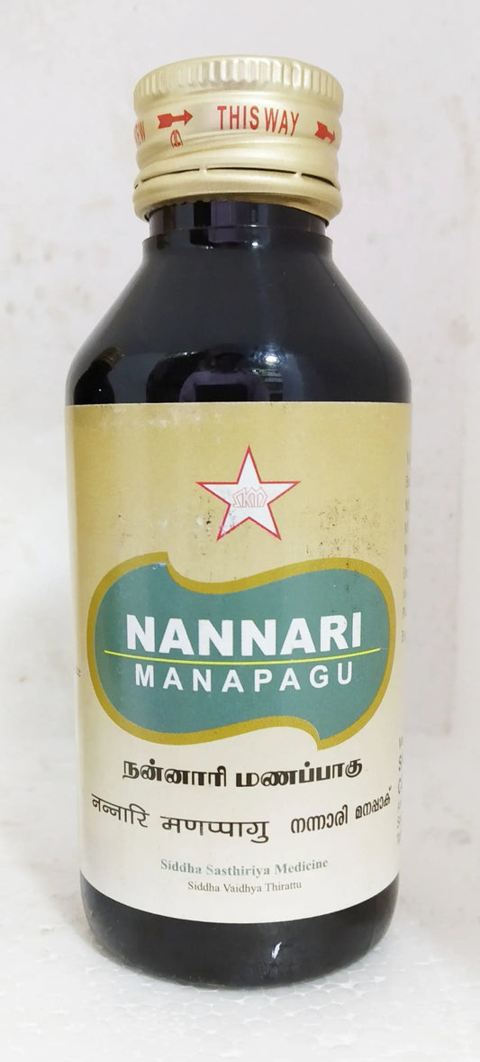 SKM Nannari Manappagu Syrup 150gm SKM