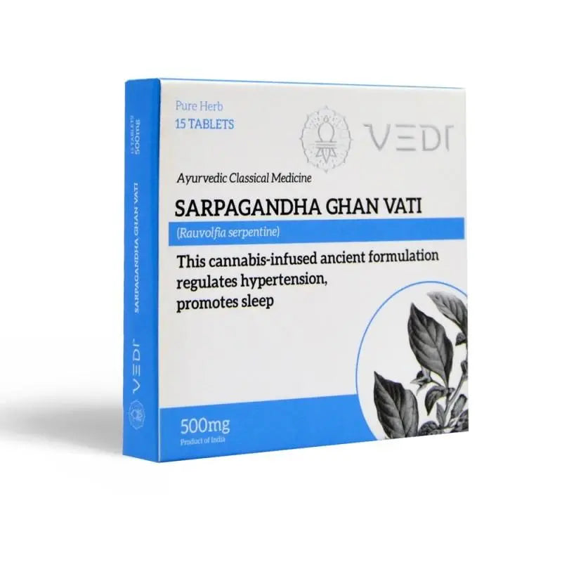 Sarpagandha Vati 15Tablets Vedi Herbals