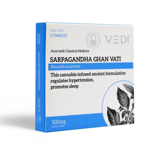 Sarpagandha Vati 15Tablets Vedi Herbals