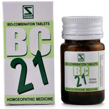 Schwabe Homoeopathy Bio Combination 21 - Teething Troubles Dr Willmar Schwabe Homeo