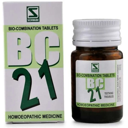Schwabe Homoeopathy Bio Combination 21 - Teething Troubles Dr Willmar Schwabe Homeo