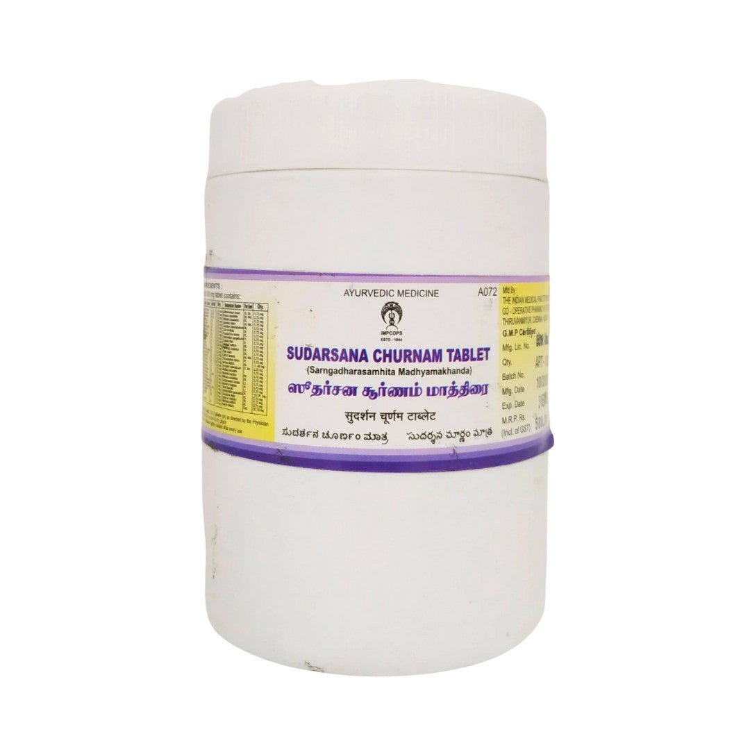 Sudarshana churnam tablets - 500Tablets Impcops