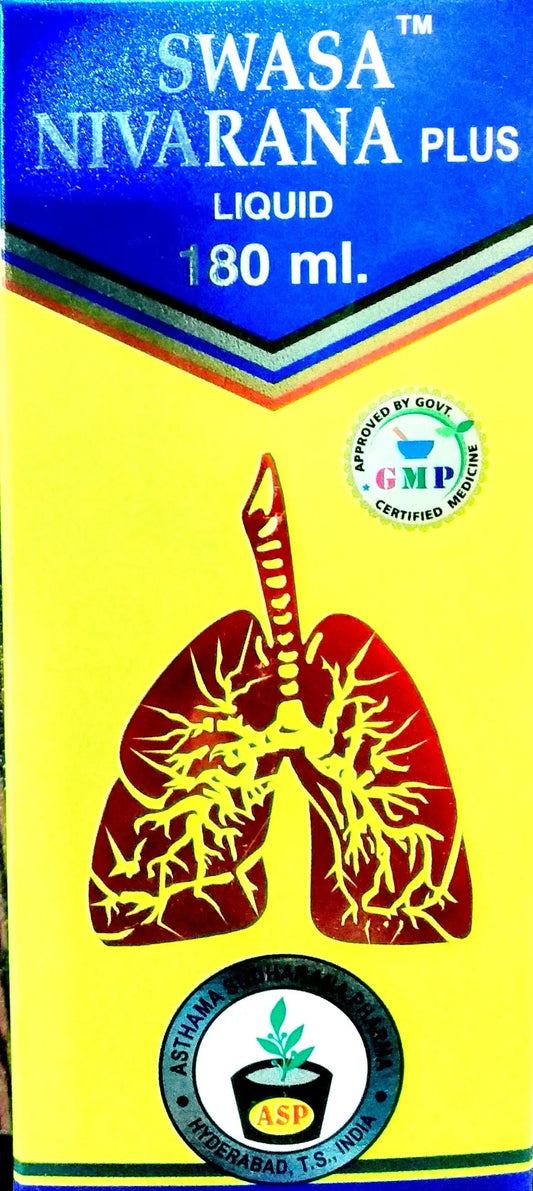 Swasa Nivarana Plus Syrup 180 ml Asthama Sudharana Pharma